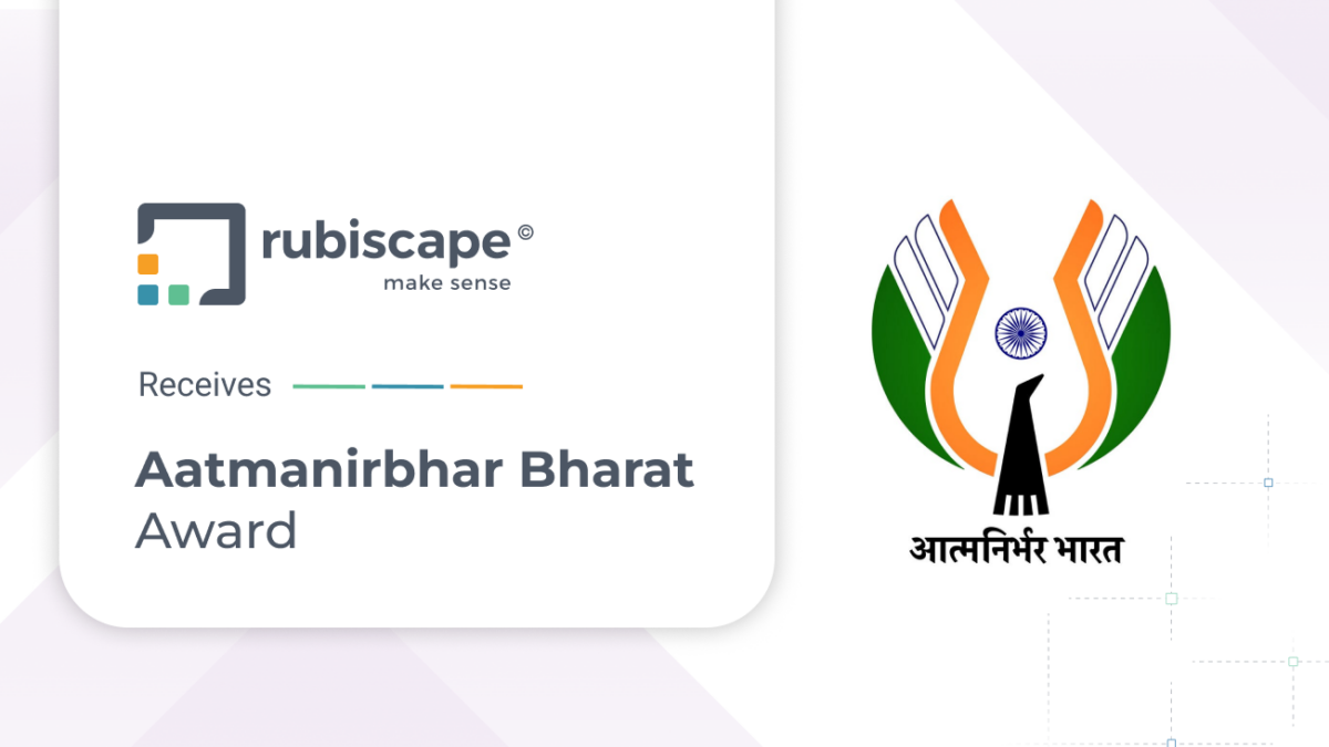 Rubiscape gets Aatmanirbhar-Bharat-Award