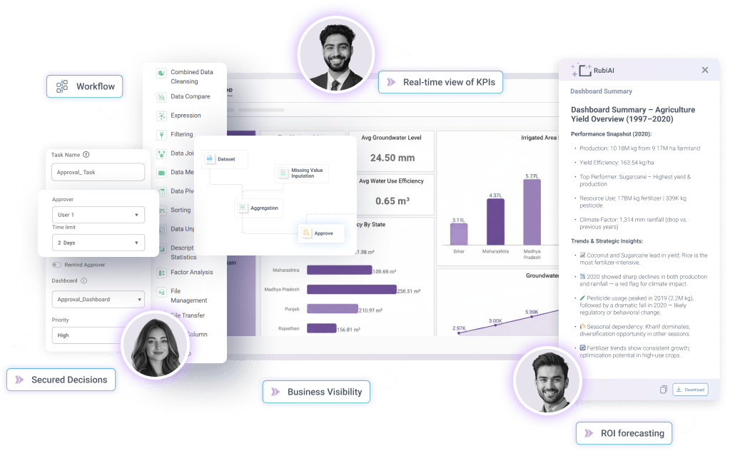 rubiscape solutions for analytics leaders